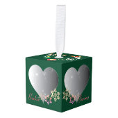 kerstfoto Lijsten kubusversiering Decoratie (Voorkant hoekig)