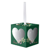 kerstfoto Lijsten kubusversiering Decoratie (Achter hoekig)