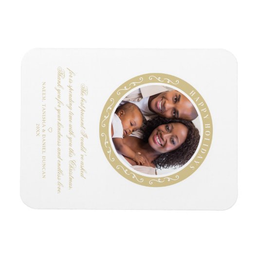  kerstfoto magneet (Horizontaal)