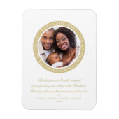  kerstfoto magneet (Verticaal)