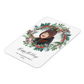 kerstfoto magneet (Linkerzijde)