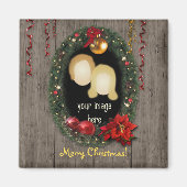 kerstfoto Magnet (Voorkant)