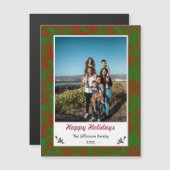 Kerstfoto Magnetische Kaart (Voorkant / Achterkant)