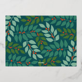 Kerstfoto - met script fijne feestdagen (Achterkant)