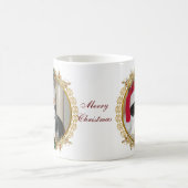 Kerstfoto Mok voor huisdiereigenaar (Center)