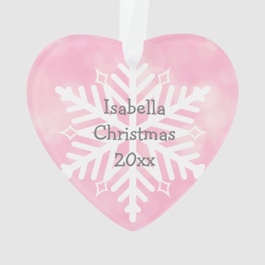 Kerstfoto, naam en jaarnaam ornament (achterkant)