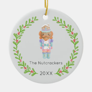 Kerstfoto Notenkraker Keramisch Ornament
