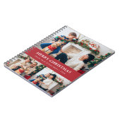 kerstfoto notitieboek (Linkerzijde)