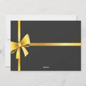 Kerstfoto om aan te passen feestdagenkaart (Achterkant)