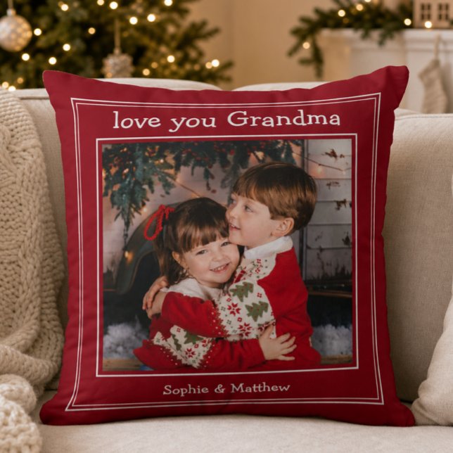 Kerstfoto Oma Lief Kussen (Creator heeft geüpload)