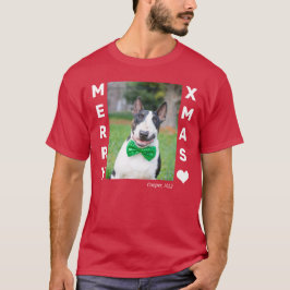 kerstfoto op maat t-shirt