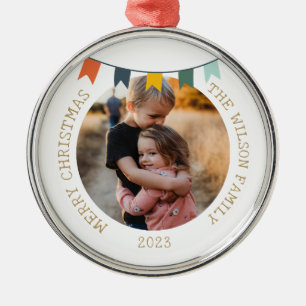 Kerstfoto Ornament   Gepersonaliseerde vakantie