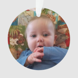 Kerstfoto Ornament Keepomwille