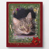  kerstfoto Plaque Fotoplaat (Voorkant)