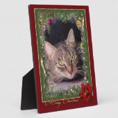 kerstfoto Plaque Fotoplaat (Zijkant)