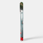 kerstfoto rood Lijst Case-Mate iPhone Case (Achterkant / Links)
