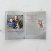 Kerstfoto Sjabloon Kaart door Janz (Binnen)