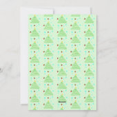 Kerstfoto sjabloon Kerstkaart (Achterkant)