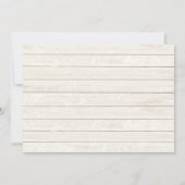 kerstfoto: sla de datum op kaart (Achterkant)