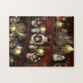 kerstfoto Snowman FUN Legpuzzel (Horizontaal)