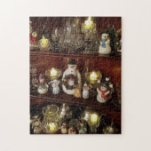 kerstfoto Snowman FUN Legpuzzel (Verticaal)