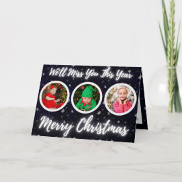 kerstfoto Starry Kaart