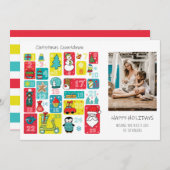 Kerstfoto toevoegen feestdagenkaart (Voorkant / Achterkant)