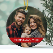 Kerstfoto tot een minimum met Trendy Red