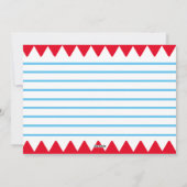 kerstfoto van Advent Calendar Feestdagenkaart (Achterkant)