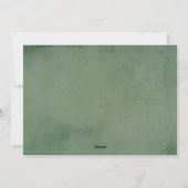 Kerstfoto van het strand feestdagenkaart (Achterkant)