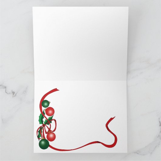 Kerstfoto van katten per jaar kaart (Binnen)