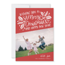 kerstfoto van Red  Holly