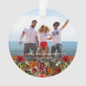 kerstfoto van Tropische Mele Kalikimaka Ornament (voorkant)