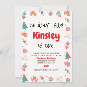 Kerstfoto Verjaardag Kaart