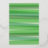 Kerstfoto verticaal - Script Gold JOY - Folie Feestdagenkaart (Achterkant)