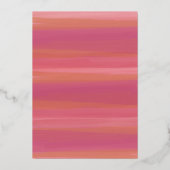 Kerstfoto verticaal - Script Gold JOY - Folie Feestdagenkaart (Achterkant)