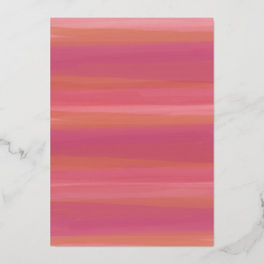 Kerstfoto verticaal - Script Gold JOY - Folie Feestdagenkaart (Achterkant)