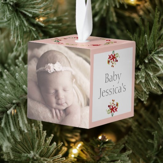  kerstfoto voor baby's decoratie (Boom)