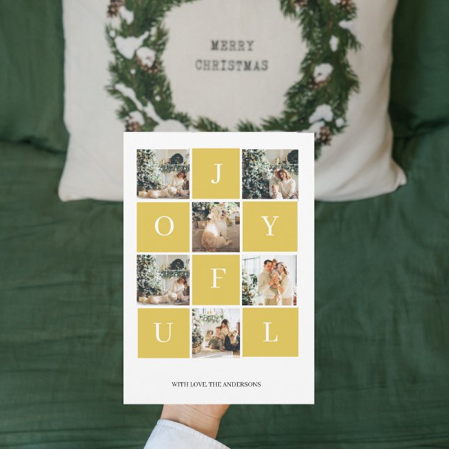 kerstfoto voor collage | Geel Joyful (Creator heeft geüpload)