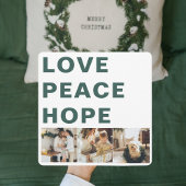kerstfoto voor collage | Love Peace Hope