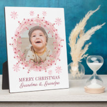 Kerstfoto voor oma en opa