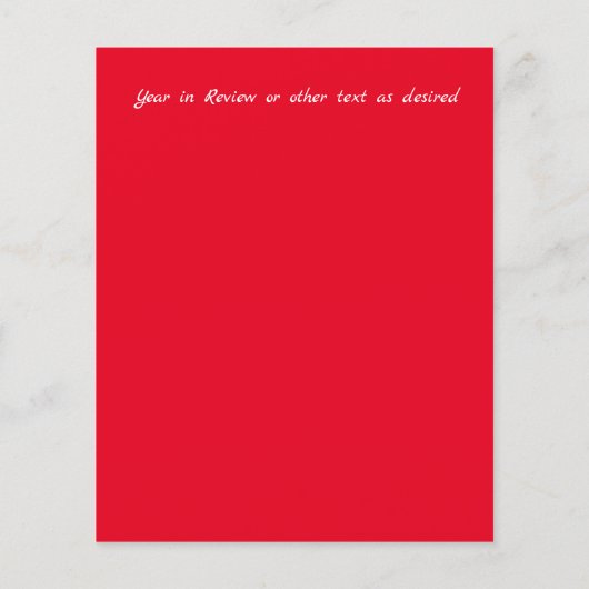 kerstfotobudgetjaar in Review Letter (Achterkant)