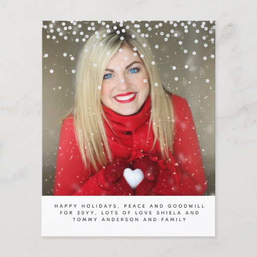 kerstfotobudgetjaar in Review Letter (Voorkant)