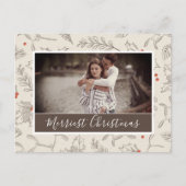  kerstfotofilter briefkaart (Voorkant)