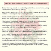 Kerstfotogebed Kaarten Jesus Mary Joseph Visitekaartje