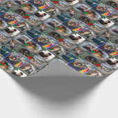 Kerstfotograaf 9 Foto's HAMbyWG Cadeaupapier (Hoek)