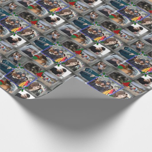 Kerstfotograaf 9 Foto's HAMbyWG Cadeaupapier (Hoek)