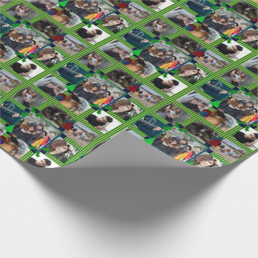 Kerstfotograaf 9 Foto's HAMbyWG Cadeaupapier (Hoek)