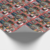 Kerstfotograaf 9 Foto's HAMbyWG Cadeaupapier (Hoek)