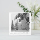 Kerstfotografie Fotokaart Feestdagenkaart (Staand voorkant)